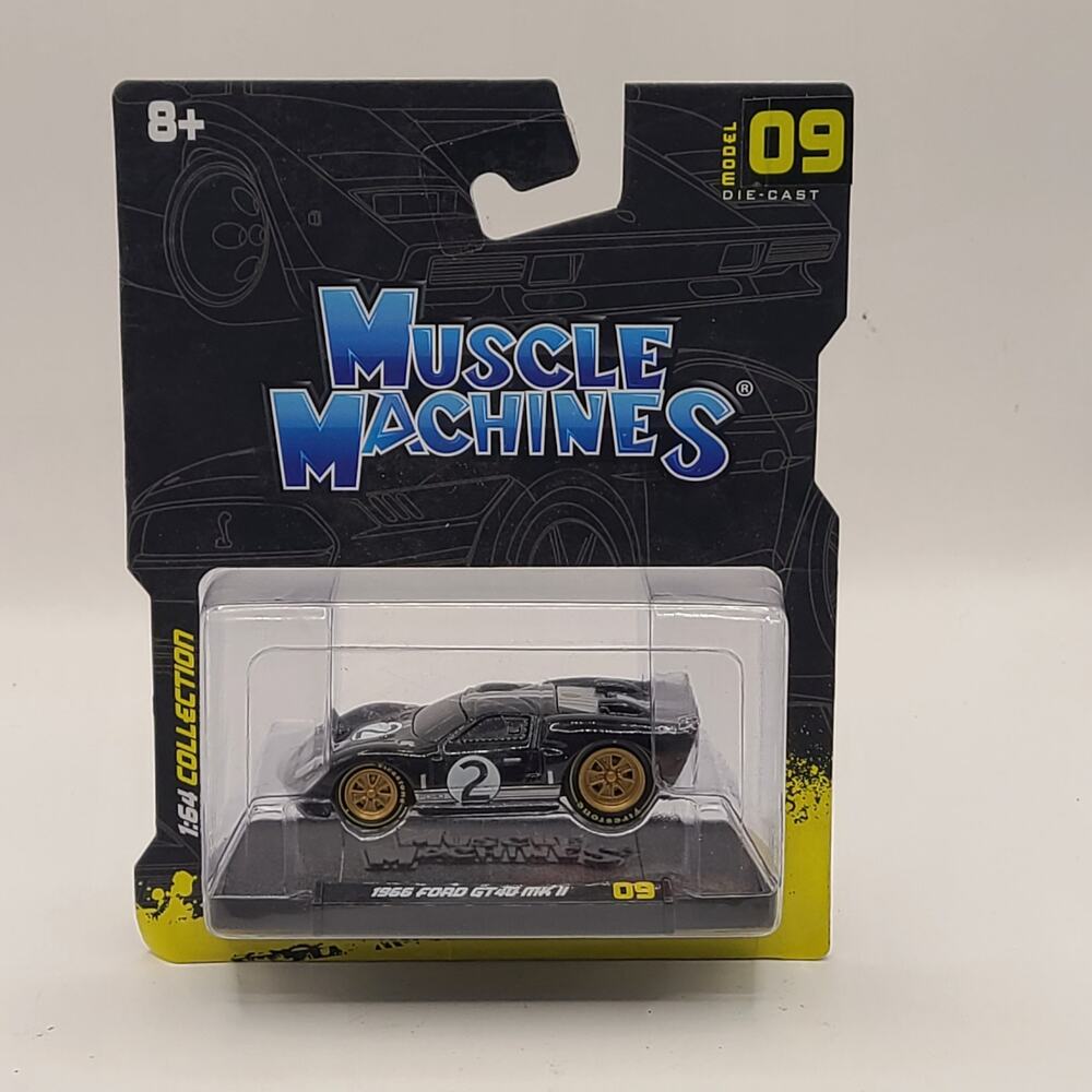 Muscle Machines 1966 Ford GT 40 MK II Diecast
